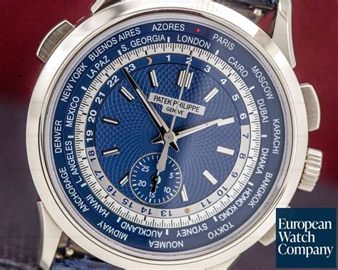 Patek Philippe World Time Chronograph 5930 White .